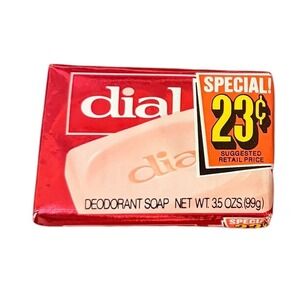 Vintagr pink Dial Deodorant Soap Bar 3.5‎ Ounce